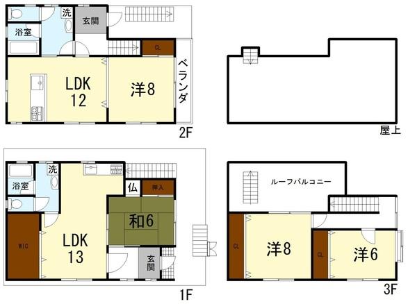 京都市北区衣笠街道町の中古一戸建て