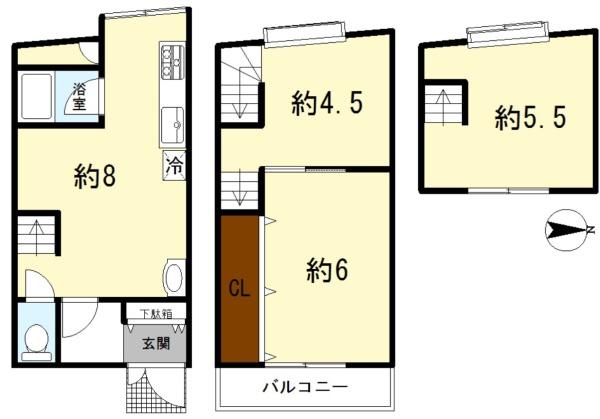 京都市山科区北花山大林町の中古一戸建て