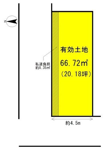 京都市下京区西七条西八反田町の売土地