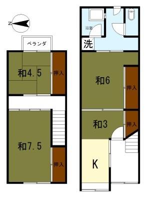 京都市右京区太秦辻ケ本町の中古一戸建て