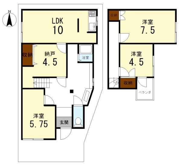 京都市右京区太秦辻ケ本町の中古一戸建て
