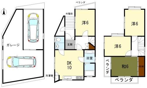 京都市山科区音羽初田町の中古一戸建