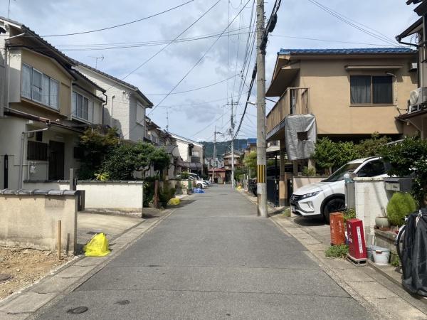 京都市右京区太秦百合ケ本町の土地