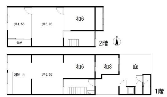 京都市上京区六町目の中古テラスハウス