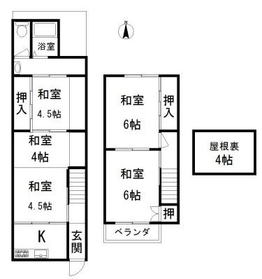 京都市北区紫野上柏野町の中古一戸建て