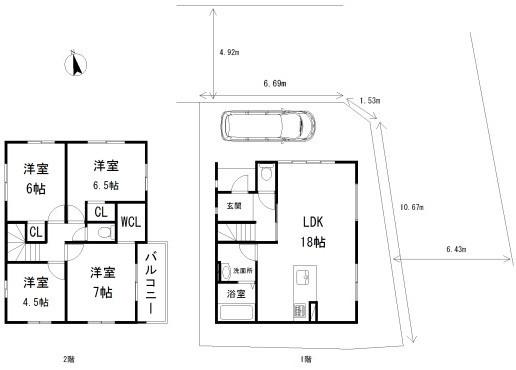 西野楳本町