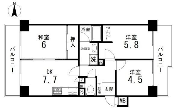 シャルマンコーポ円町