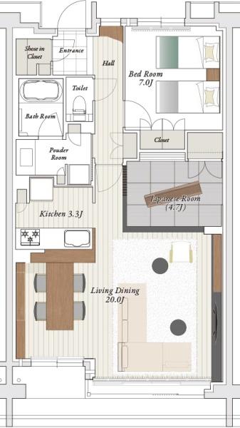 J.GRANTHEHONOR下鴨糺の杜(涼音の棟1階)