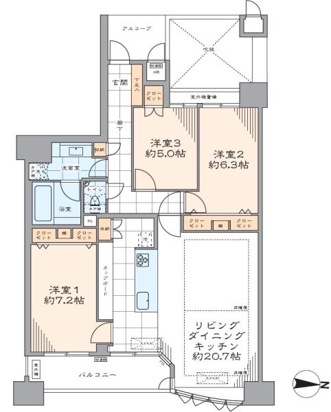 レスタージュ御池高瀬川