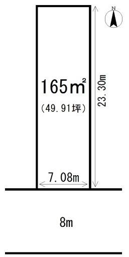 大宮北山ノ前町　南側半分