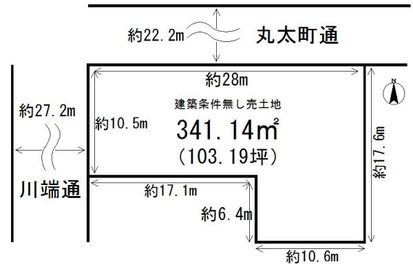 京都市左京区下堤町の売土地