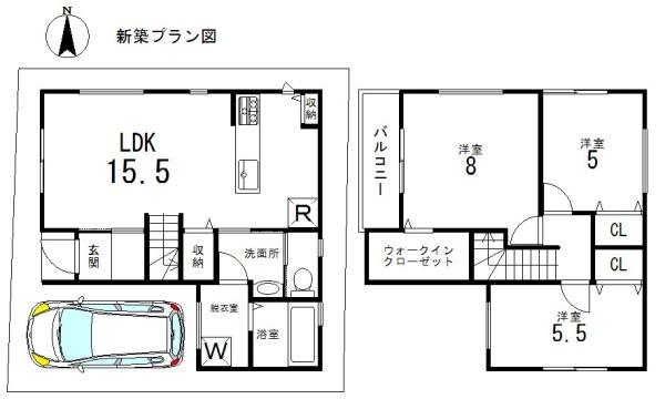嵯峨苅分町