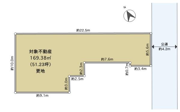 京都市左京区吉田近衛町の売土地