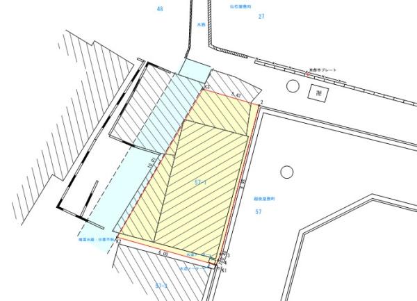 京都市伏見区深草越後屋敷町の売土地