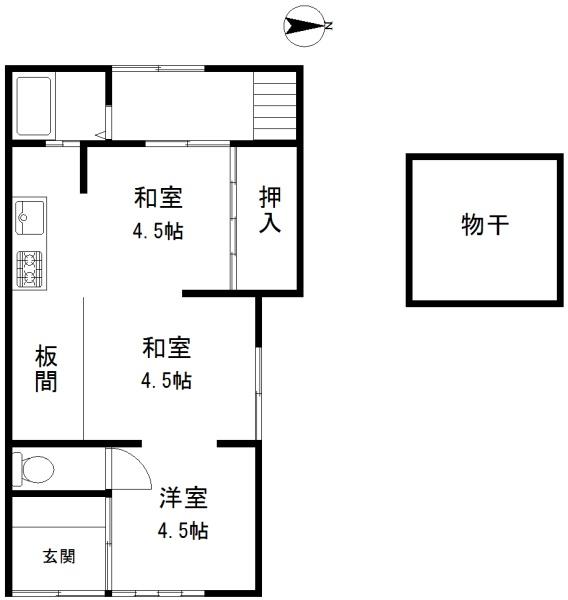 京都市下京区中堂寺前田町の中古一戸建て