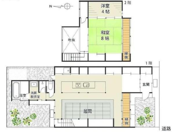 京都市北区小山西花池町の中古一戸建