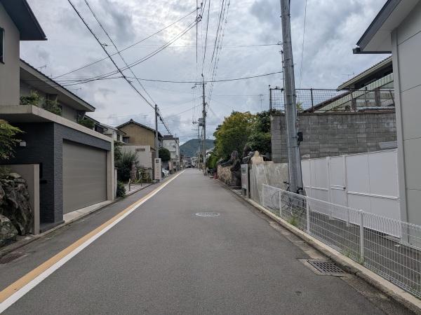 京都市北区紫竹上ノ岸町の土地