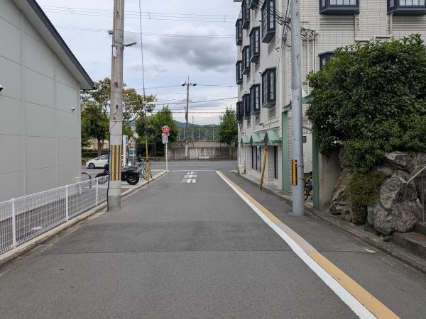 京都市北区紫竹上ノ岸町の土地