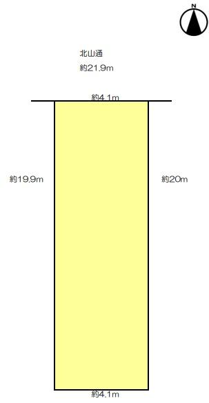 京都市左京区松ケ崎今海道町の売土地