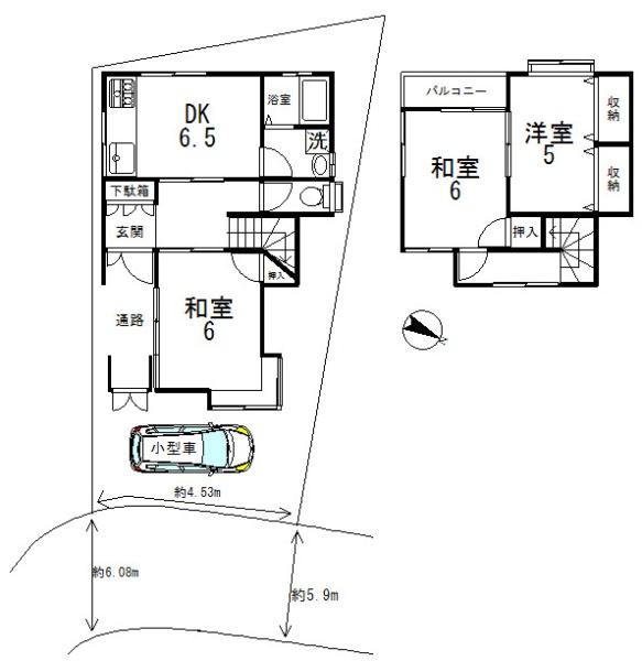 京都市山科区日ノ岡夷谷町の中古一戸建て