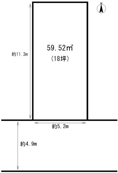 京都市右京区山ノ内西裏町の土地