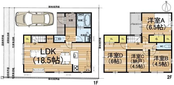 京都市北区紫野上門前町の新築一戸建