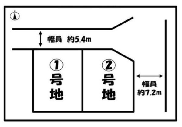 京都市北区紫竹牛若町の土地