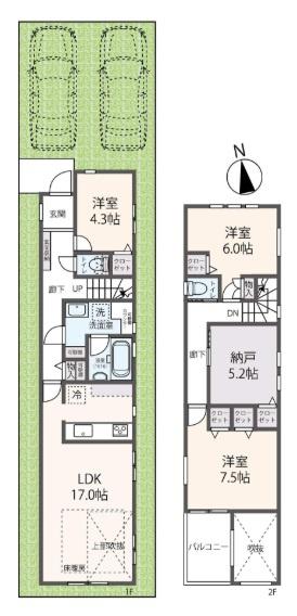 京都市北区紫野西蓮台野町の新築一戸建