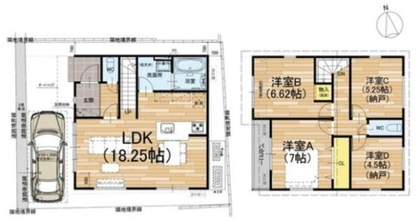 京都市左京区一乗寺大新開町の新築一戸建