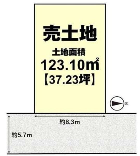 京都市北区紫野西蓮台野町の売土地