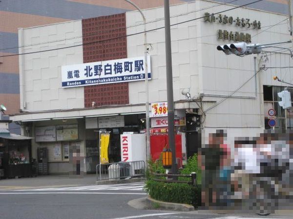 京都市北区等持院南町の土地(北野白梅町駅(京福北野線))