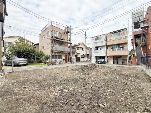 大田区大森西4丁目の土地(現地土地写真)