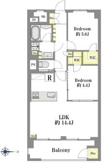 東建マンション学芸大　507号室