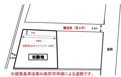 今泉8丁目売土地
