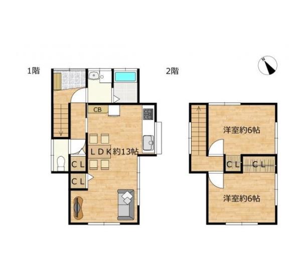 富士市中丸653-6　一戸建て