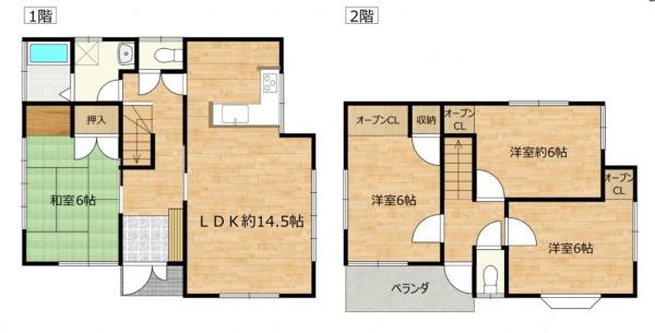 富士宮市羽鮒　戸建て