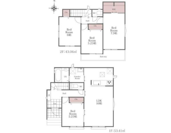 富士宮市富士見ヶ丘　新築戸建　Ｂ
