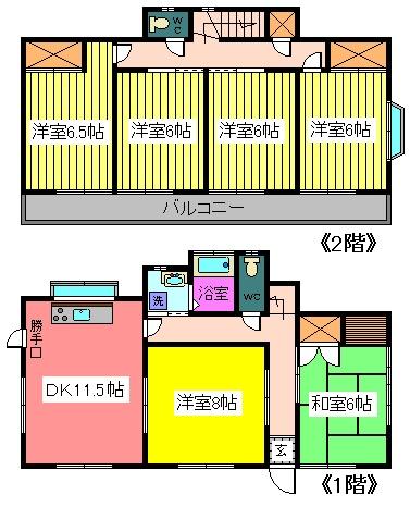 富士宮市粟倉南町の中古一戸建て