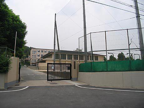 京都市北区衣笠開キ町の土地(京都市立衣笠中学校)