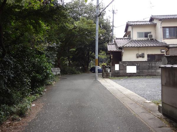 京都市左京区北白川丸山町の土地