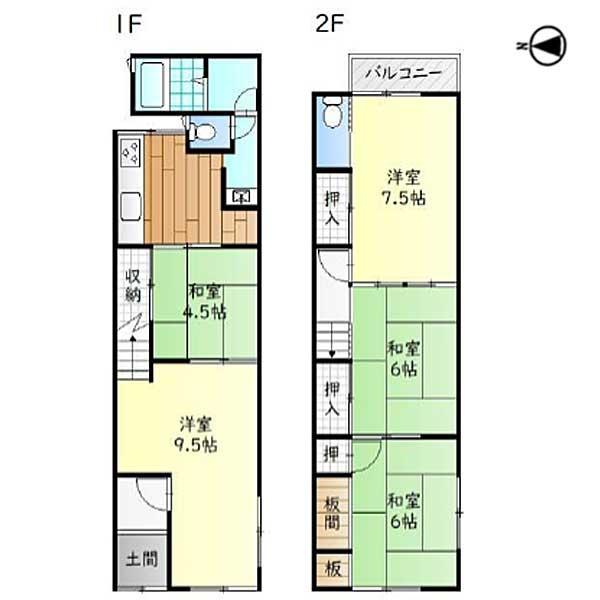 京都市北区大宮南椿原町の中古一戸建て