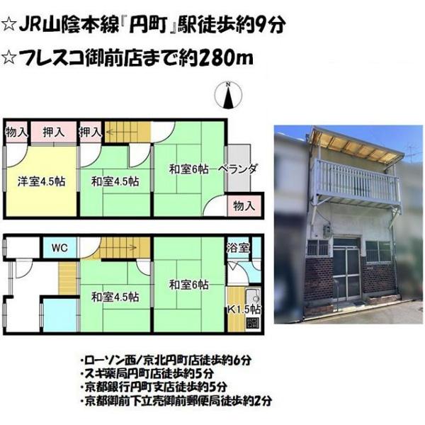 京都市上京区下立売通御前通西入突抜町の中古一戸建て