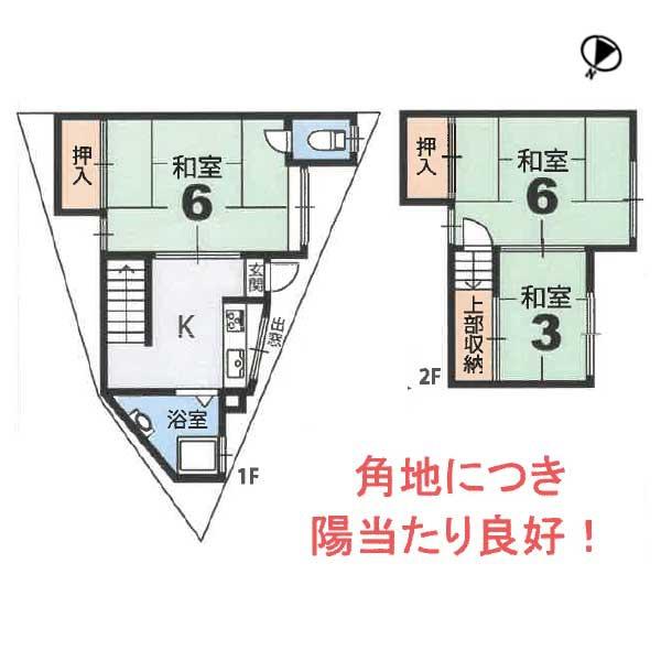 京都市左京区上高野北田町の中古一戸建