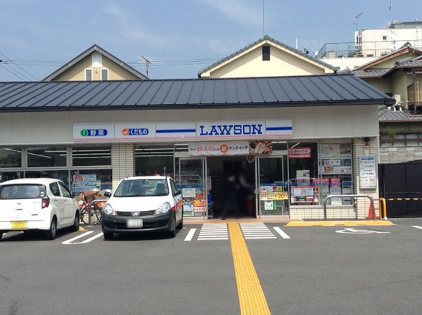 京都市北区平野上八丁柳町の土地(ローソン京都平野神社前店)