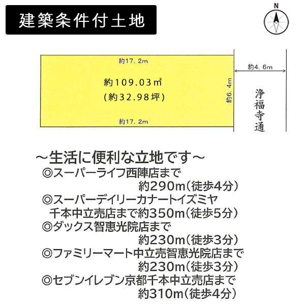 京都市上京区東西俵屋町の土地