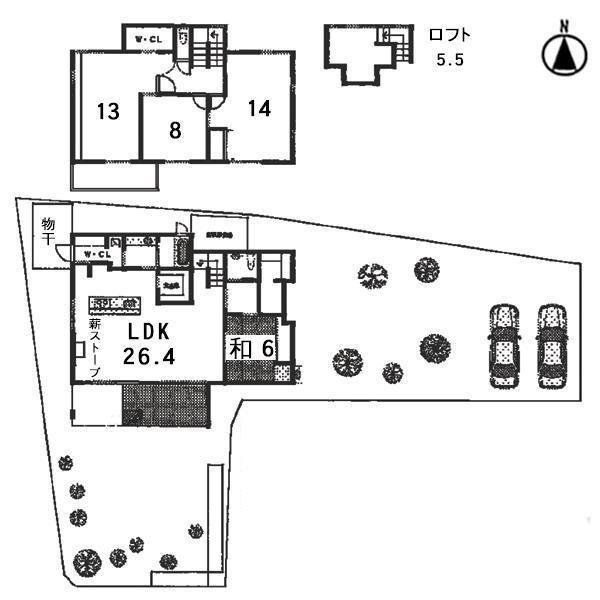 京都市北区上賀茂岡本町の中古一戸建