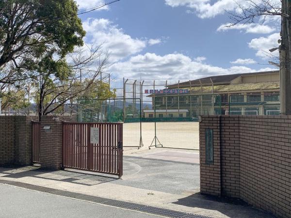 京都市北区上賀茂前田町の土地(京都市立西賀茂中学校)