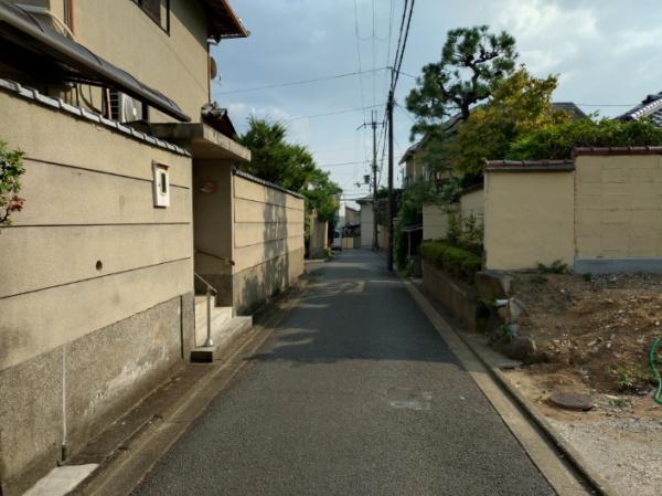 京都市北区等持院北町の土地