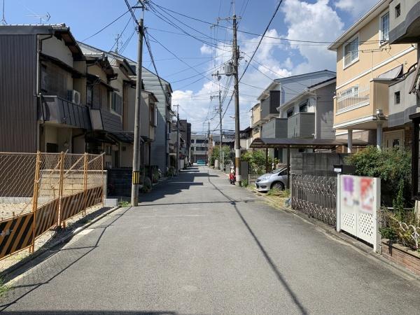 京都市左京区田中大久保町の土地