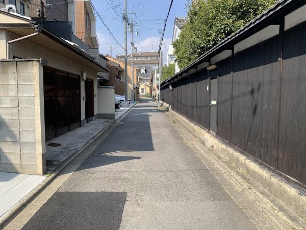 京都市北区北野西白梅町の土地